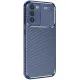 Vivo V30 Lite 4G Kılıf Auto Focus Karbon Kapak - Lacivert