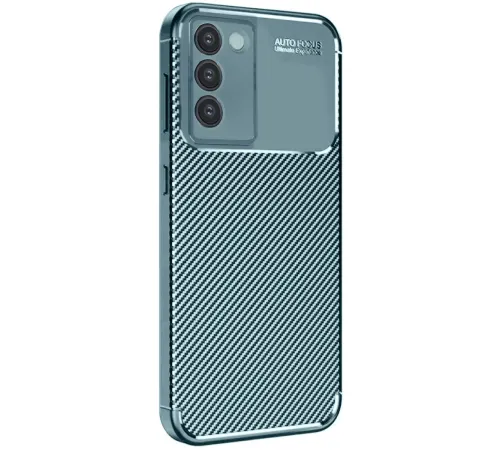 Vivo V30 Lite 4G Kılıf Auto Focus Karbon Kapak - Koyu Yeşil