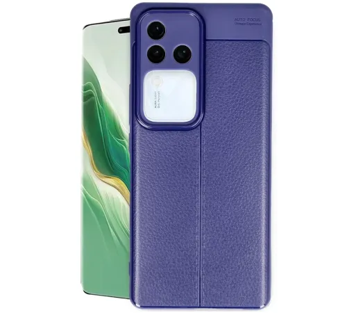 Vivo V30 5G Kılıf Auto Focus Kapak - Lacivert