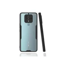 Tecno Camon 16 Kılıf Platin Silikon - Siyah