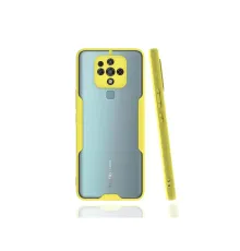 Tecno Camon 16 Kılıf Platin Silikon - Sarı