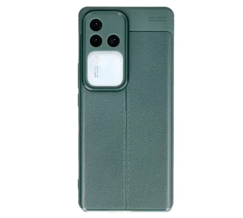 Vivo V30 5G Kılıf Auto Focus Kapak - Koyu Yeşil