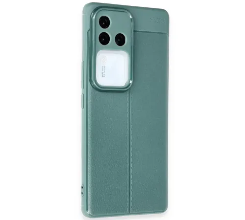 Vivo V30 5G Kılıf Auto Focus Kapak - Koyu Yeşil