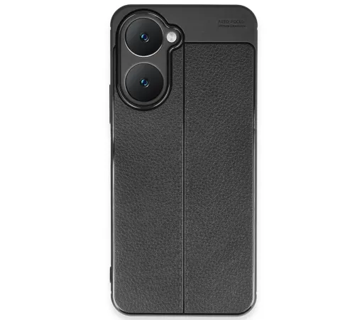 Vivo Y18 Kılıf Auto Focus Kapak - Siyah