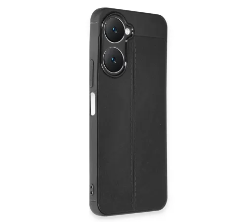 Vivo Y18 Kılıf Auto Focus Kapak - Siyah