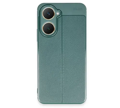 Vivo Y18 Kılıf Auto Focus Kapak - Koyu Yeşil
