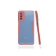 Samsung Galaxy M52 5G Kılıf Platin Silikon - Pembe