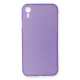 Apple iPhone XR Kılıf PP Ultra İnce Kapak - Mor