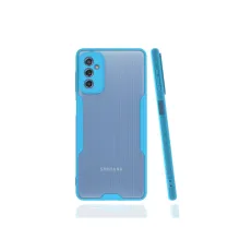 Samsung Galaxy M52 5G Kılıf Platin Silikon - Mavi