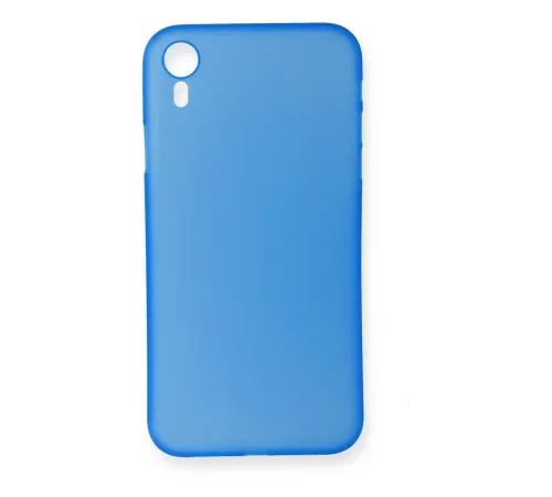 Apple iPhone XR Kılıf PP Ultra İnce Kapak - Mavi
