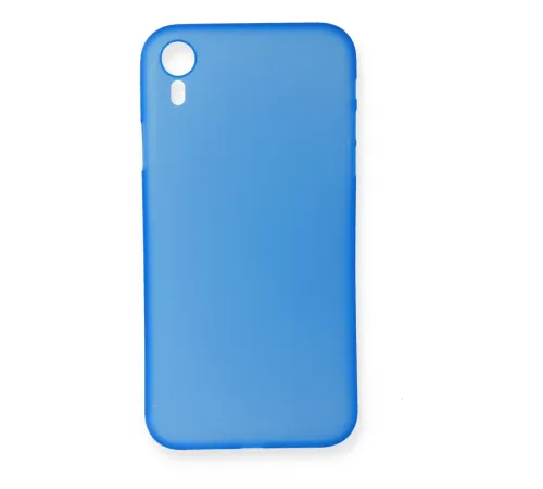 Apple iPhone XR Kılıf PP Ultra İnce Kapak - Mavi