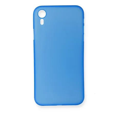 Apple iPhone XR Kılıf PP Ultra İnce Kapak - Mavi