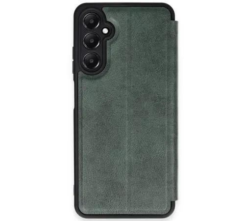 Samsung Galaxy A35 5G Kılıf Flip Cover - Koyu Yeşil