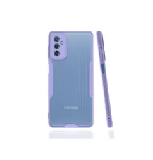 Samsung Galaxy M52 5G Kılıf Platin Silikon - Lila