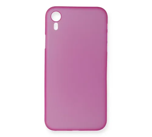 Apple iPhone XR Kılıf PP Ultra İnce Kapak - Pembe