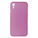 Apple iPhone XR Kılıf PP Ultra İnce Kapak - Pembe