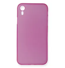 Apple iPhone XR Kılıf PP Ultra İnce Kapak - Pembe