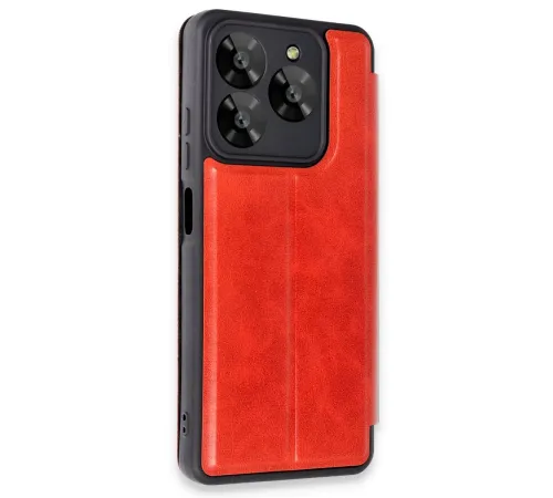 General Mobile Era 30 Kılıf Flip Cover - Kırmızı