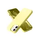 Apple iPhone 12 Kılıf Nano içi Kadife Silikon- Sarı