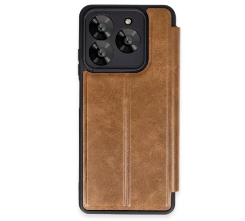 General Mobile Era 50 Kılıf Flip Cover - Taba