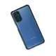 Samsung Galaxy M52 5G Kılıf Miami Şeffaf Silikon - Koyu Yeşil