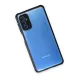Samsung Galaxy M52 5G Kılıf Miami Şeffaf Silikon - Siyah