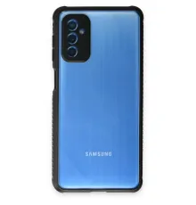 Samsung Galaxy M52 5G Kılıf Miami Şeffaf Silikon - Siyah