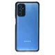Samsung Galaxy M52 5G Kılıf Miami Şeffaf Silikon - Siyah