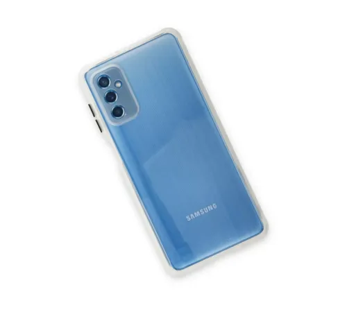 Samsung Galaxy M52 5G Kılıf Miami Şeffaf Silikon - Şeffaf