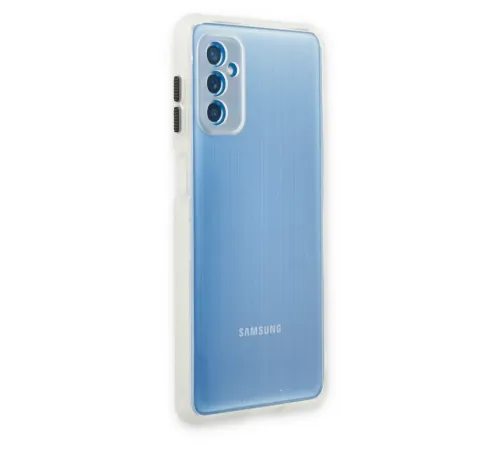 Samsung Galaxy M52 5G Kılıf Miami Şeffaf Silikon - Şeffaf