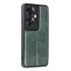Reno 11F Kılıf Flip Cover - Koyu Yeşil