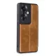 Reno 11F Kılıf Flip Cover - Taba