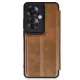 Reno 11F Kılıf Flip Cover - Taba