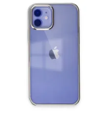 Apple iPhone 12 Kılıf Element Silikon - Gümüş