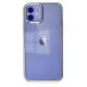 Apple iPhone 12 Kılıf Element Silikon - Gümüş