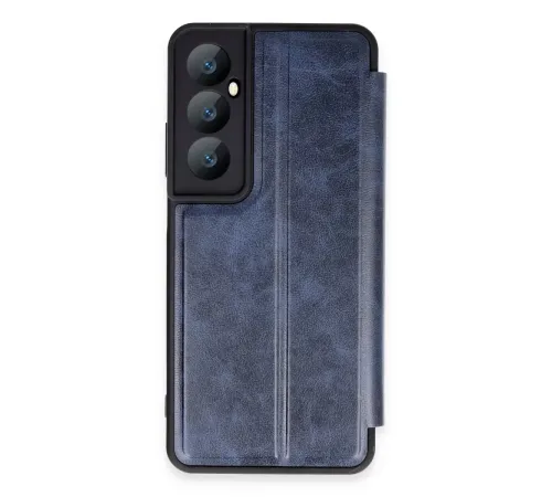 Realme C65 Kılıf Flip Cover - Lacivert