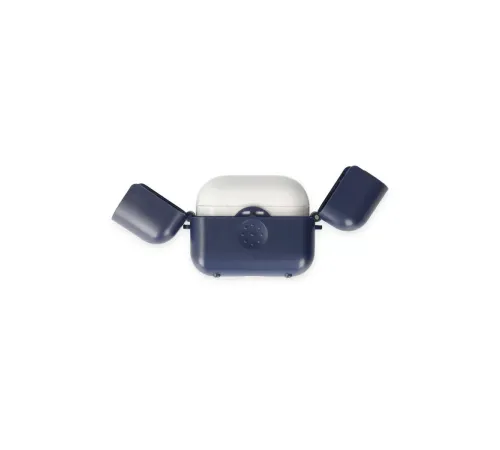 Apple Airpods 3 (3.nesil) Basmalı Kılıf - Lacivert