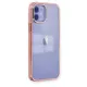 Apple iPhone 12 Kılıf Element Silikon - Pembe