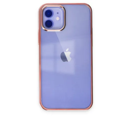 Apple iPhone 12 Kılıf Element Silikon - Pembe
