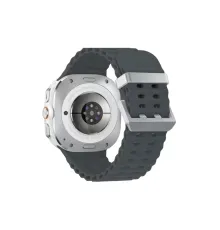 Watch 7 Ultra KR417 Rug Silikon Kordon - Koyu Gri