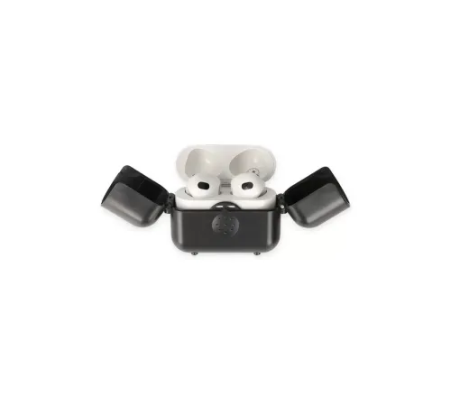 Apple Airpods 3 (3.nesil) Basmalı Kılıf - Siyah