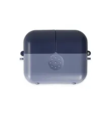 Apple Airpods 3 (3.nesil) Basmalı Kılıf - Mavi-Lacivert