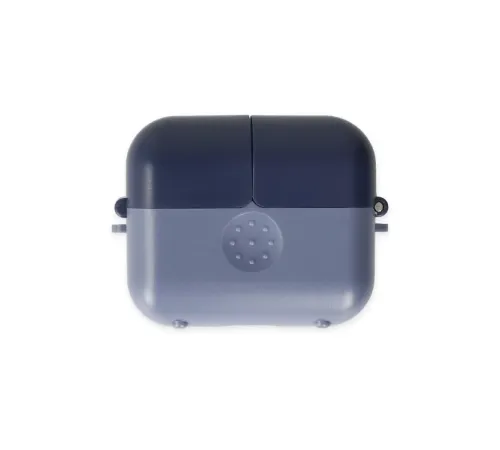 Apple Airpods 3 (3.nesil) Basmalı Kılıf - Mavi-Lacivert