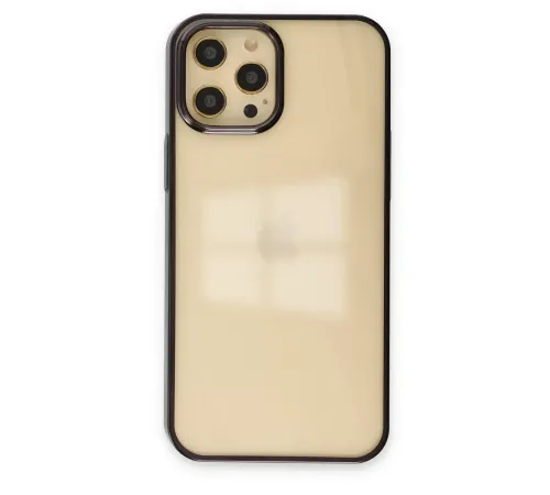 Apple iPhone 12 Pro Max Kılıf Element Silikon - Siyah