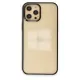 Apple iPhone 12 Pro Max Kılıf Element Silikon - Siyah