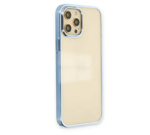 Apple iPhone 12 Pro Max Kılıf Element Silikon - Mavi