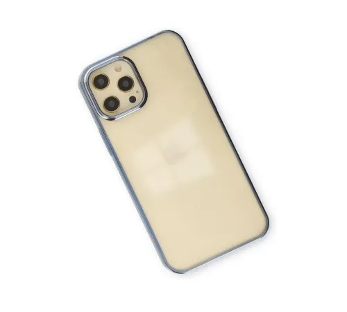 Apple iPhone 12 Pro Max Kılıf Element Silikon - Mavi