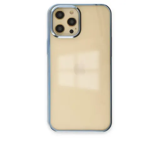 Apple iPhone 12 Pro Max Kılıf Element Silikon - Mavi