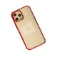 Apple iPhone 12 Pro Max Kılıf Element Silikon - Kırmızı