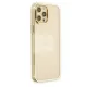 Apple iPhone 12 Pro Max Kılıf Element Silikon - Gold